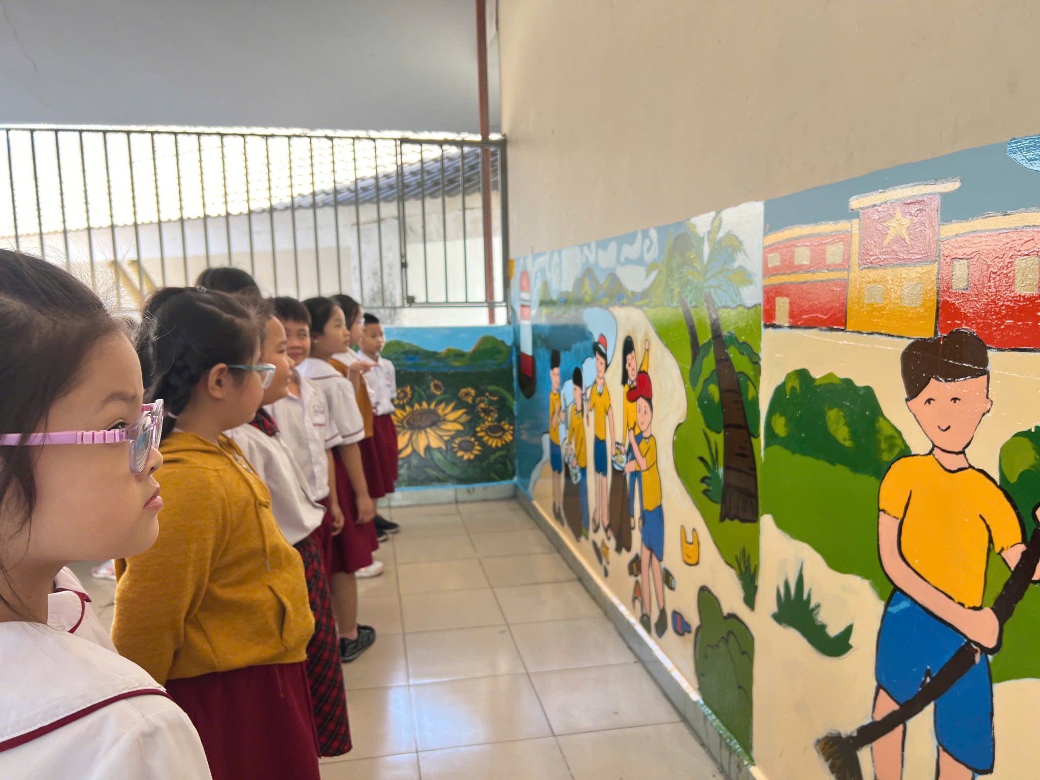 Sơn Dầu Bến Thành Đồng Hành Cùng Trường Tiểu Học Mỹ Thủy (TP Thủ Đức): Khánh Thành Công Trình “Áo Mới Đón Xuân” 2025