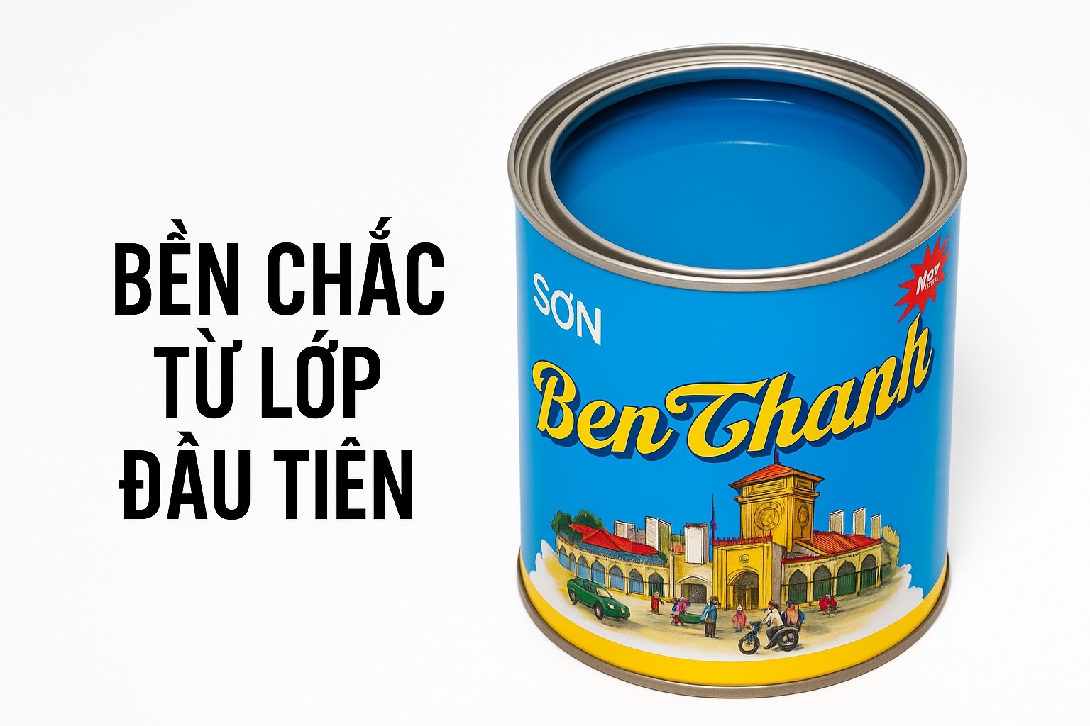 So sánh lợi ích của Sơn dầu Bến Thành: Một lần chọn &#8211; Cả đời theo!