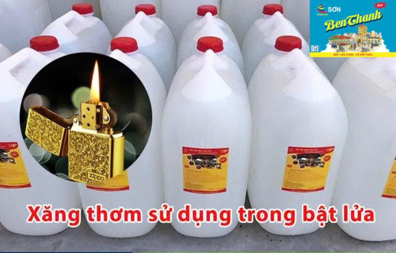 Xăng thơm là gì? Sơn dầu có pha xăng thơm được không?